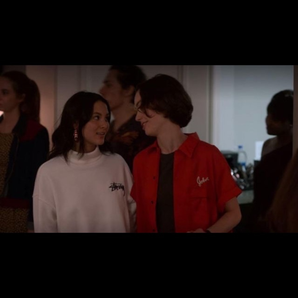 Stüssy White Turtleneck Sweatshirt - Picture 6 of 6